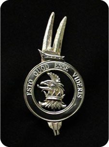 Chieftain Badge with Chapeau