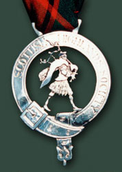 Scottish Crest Badge - Highlander Medallion