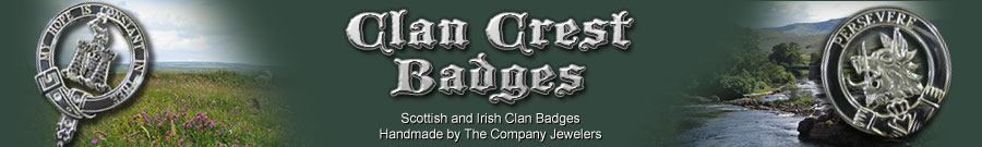 Scottish Irish Clan Crest Badges